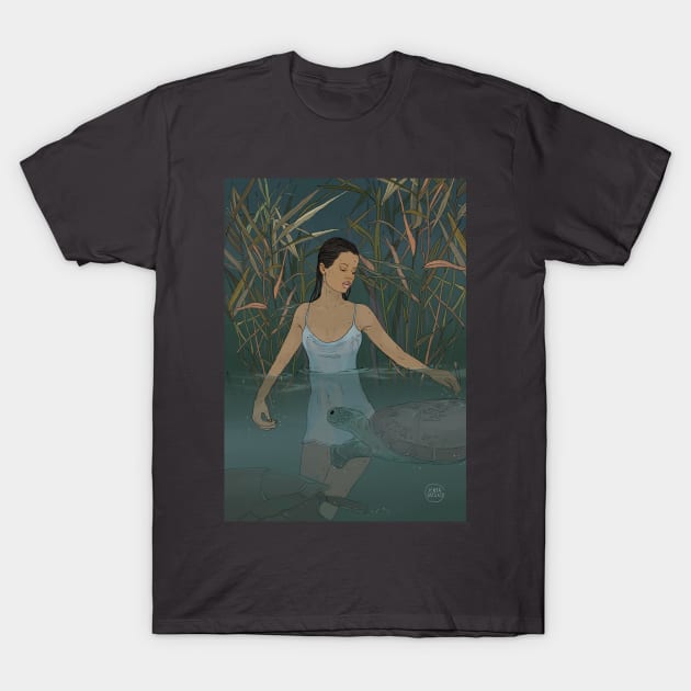 Night journey T-Shirt by j.datsko